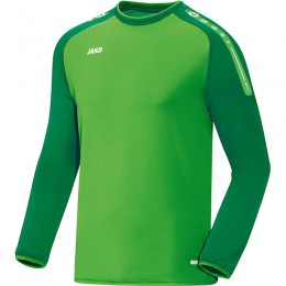 JAKO Мужской Sweat Champ мягкий зеленый спортивный зеленый
