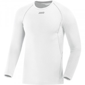 JAKO Мужская с длинным рукавом Compression 2.0 белая