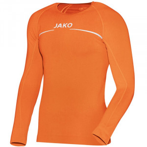 JAKO Мужская с длинным рукавом Comfort неоновый оранжевый
