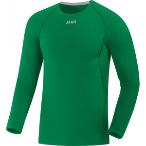 JAKO Мужская с длинным рукавом Compression 2.0 sport green