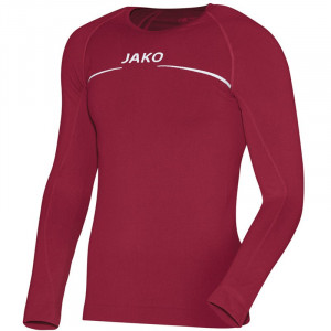 JAKO Мужская с длинным рукавом Комфорт бордовый