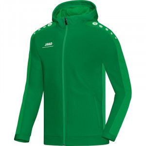 JAKO Kids Куртка с капюшоном Striker, цвет зеленый