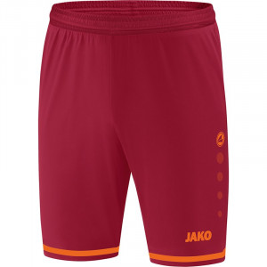 JAKO Kids Спортивные штаны Striker 2.0 для вина красно-неоновый оранжевый