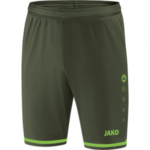 JAKO Kids Спортивные штаны Striker 2.0 цвета хаки-неон зеленый