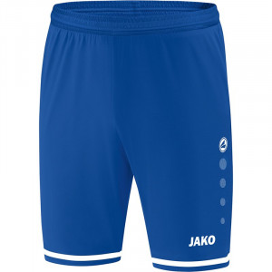 Детские спортивные штаны JAKO Striker 2.0 королевско-белого цвета