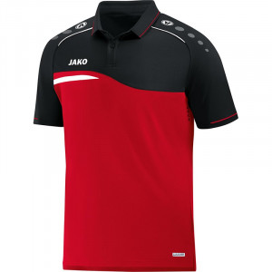 JAKO Kids Polo Competition 2.0 красно-черный