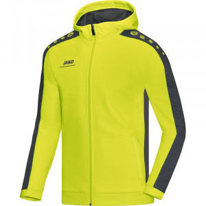 JAKO Kids Куртка с капюшоном Striker салатовый антрацит