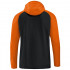 JAKO Ladies Куртка с капюшоном 2.0 черный неоновый оранжевый