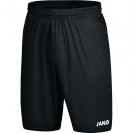 Спортивные брюки JAKO Manchester 2.0 женские с логотипом JAKO, без внутренней накладки, черные